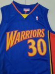 NBA 30 Curry Warris 2008-09 M&N Maillot bleu